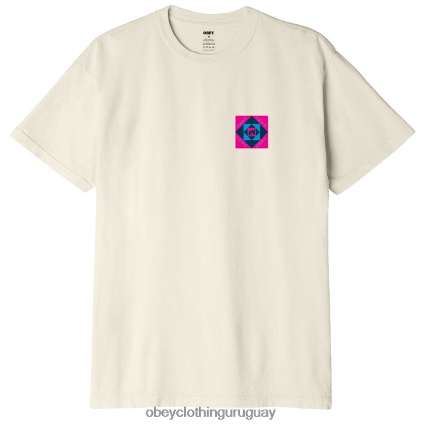 OBEY sagú hombres camiseta orgánica op 28XT8J846
