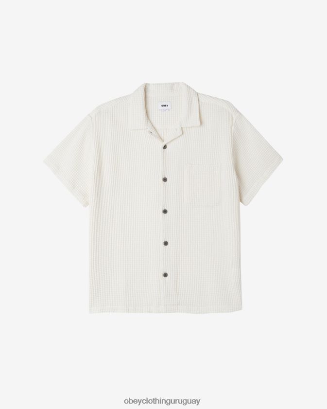 OBEY sin blanquear hombres camisa de equilibrio 28XT8J137