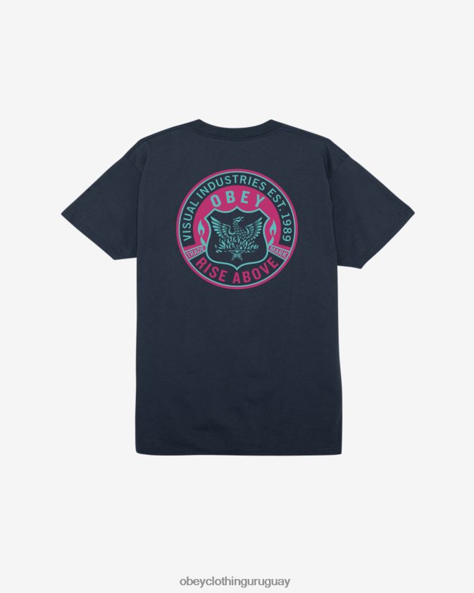 OBEY Armada hombres camiseta clasica fénix 28XT8J334
