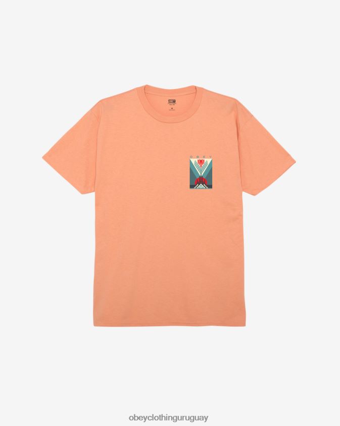 OBEY agrios hombres camiseta clásica de fábrica de energía verde 28XT8J331