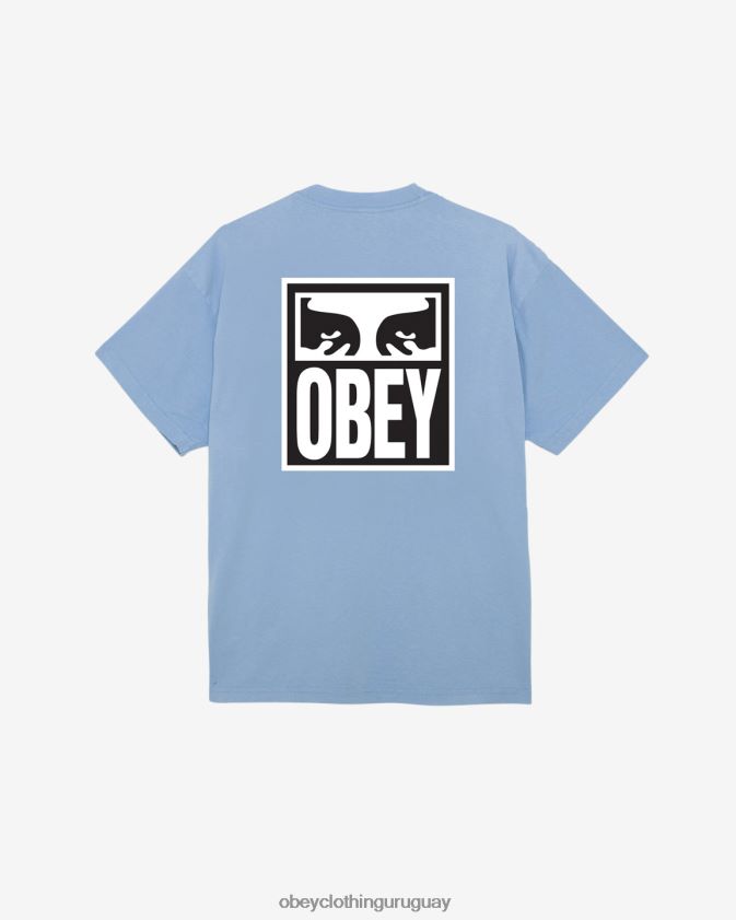 OBEY hortensia hombres camiseta de peso pesado Eyes Icon II 28XT8J270