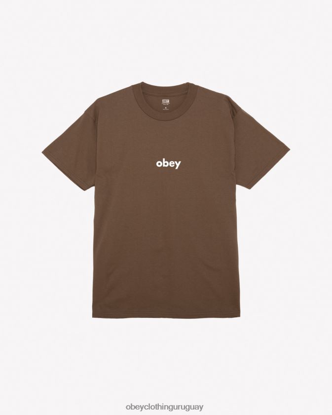 OBEY limo hombres camiseta clásica minúscula ii 28XT8J356