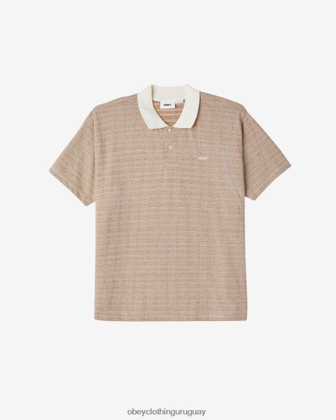 OBEY multi sin blanquear hombres bigwig materia polo 28XT8J122