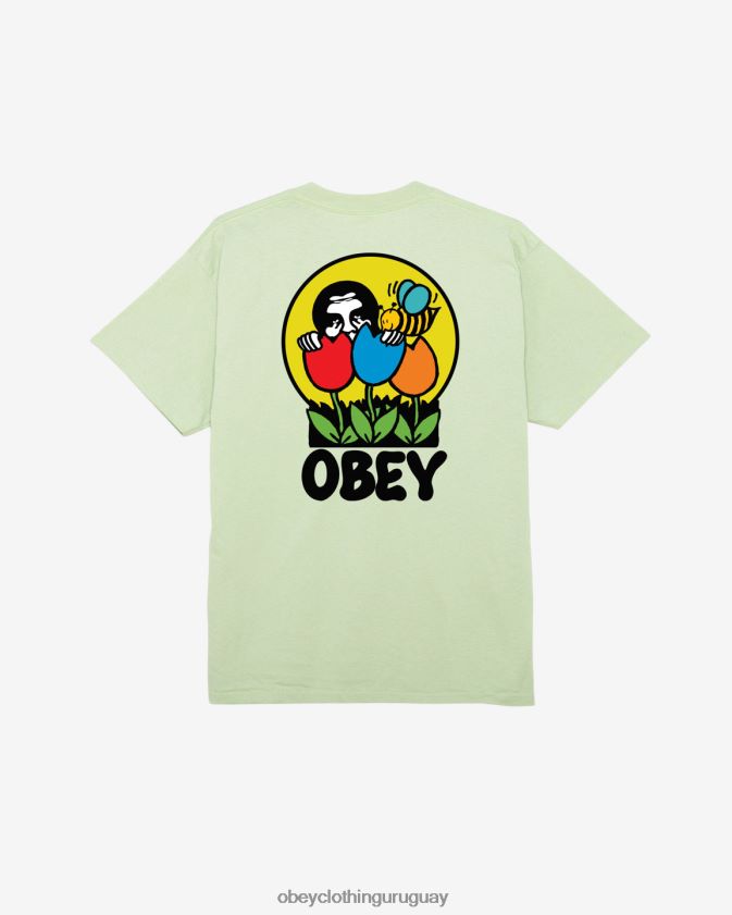 OBEY pepino hombres estaba aquí camiseta clásica 28XT8J297