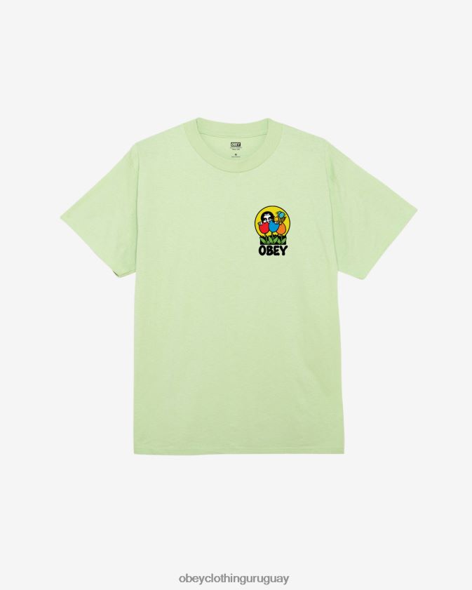OBEY pepino hombres estaba aquí camiseta clásica 28XT8J297