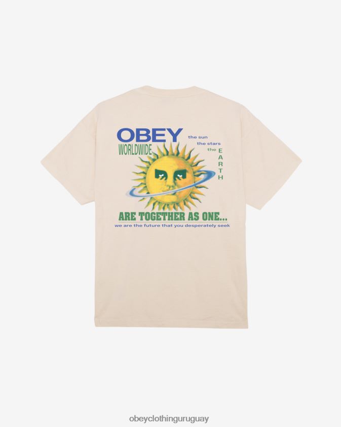 OBEY sagú hombres juntos como una camiseta pesada 28XT8J402