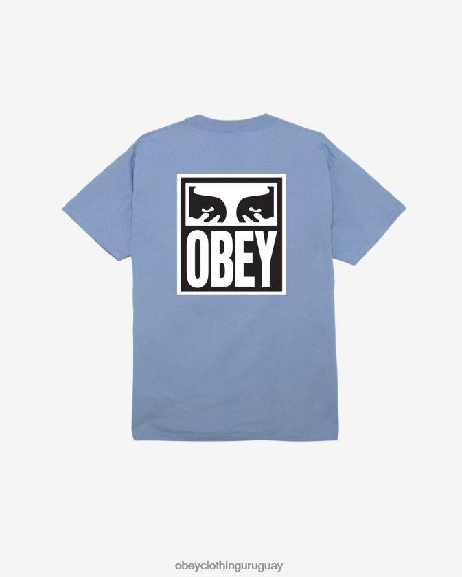 OBEY violeta digital hombres camiseta clásica ojos icono ii 28XT8J350