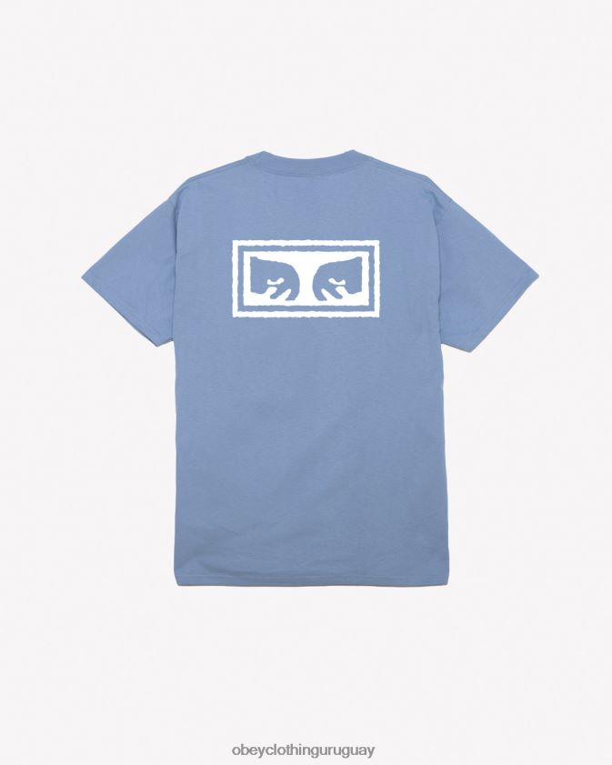 OBEY violeta digital hombres camiseta clásica ojos iii 28XT8J345