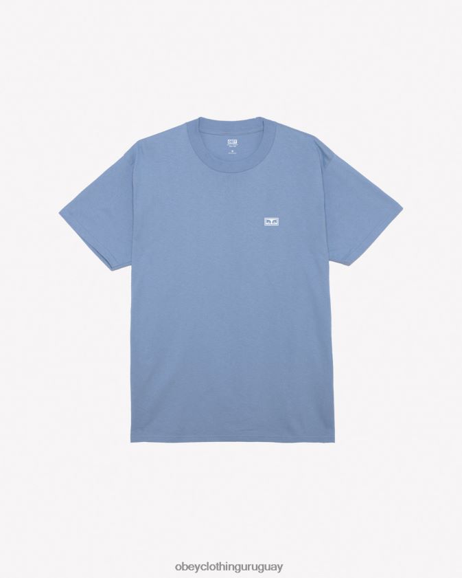 OBEY violeta digital hombres camiseta clásica ojos iii 28XT8J345