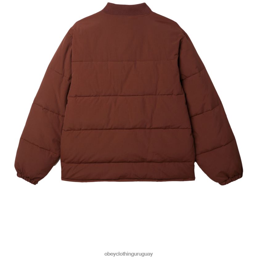 OBEY sepia hombres chaqueta charlie 28XT8J823