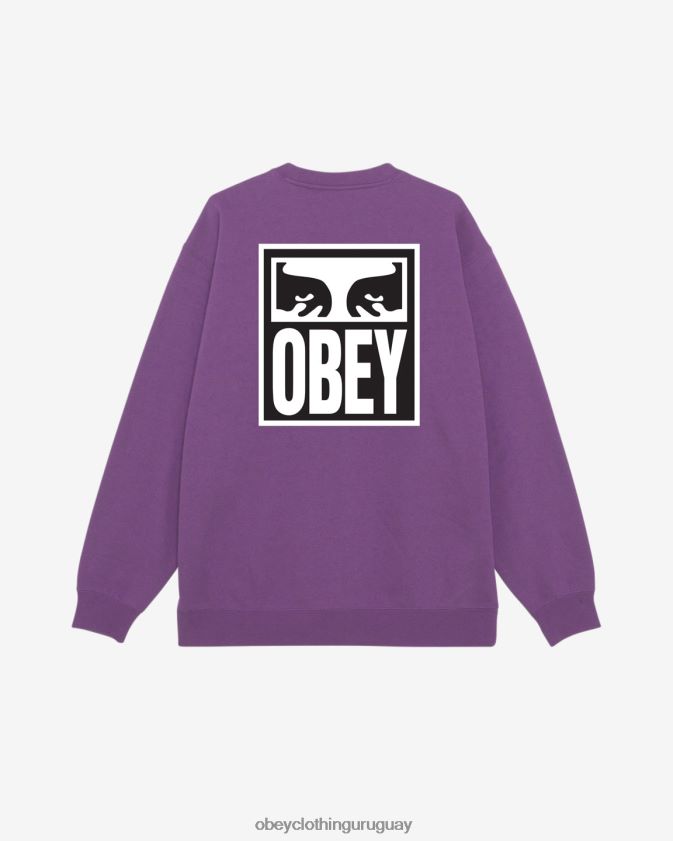 OBEY baya de gota hombres Eyes Icon II cuello redondo pesado 28XT8J211