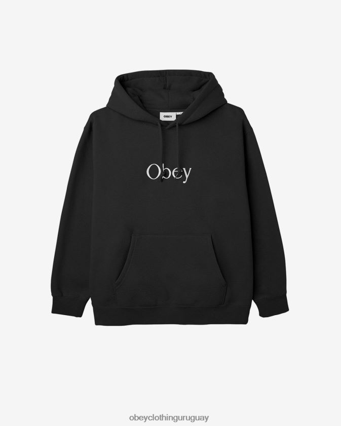 OBEY negro hombres jersey del coro 28XT8J184