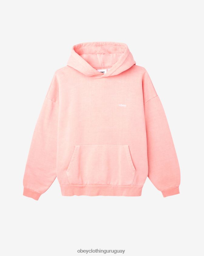 OBEY pigmento concha rosa hombres jersey con pigmento en minúsculas 28XT8J180