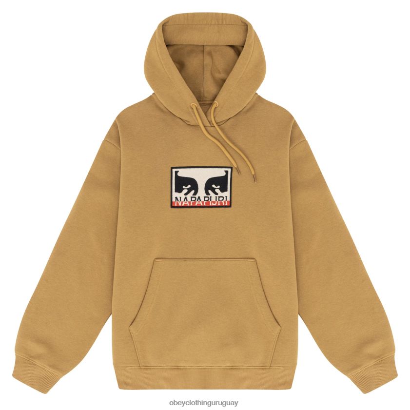 OBEY X NAPAPIJRI caramelo hombres capucha 28XT8J982
