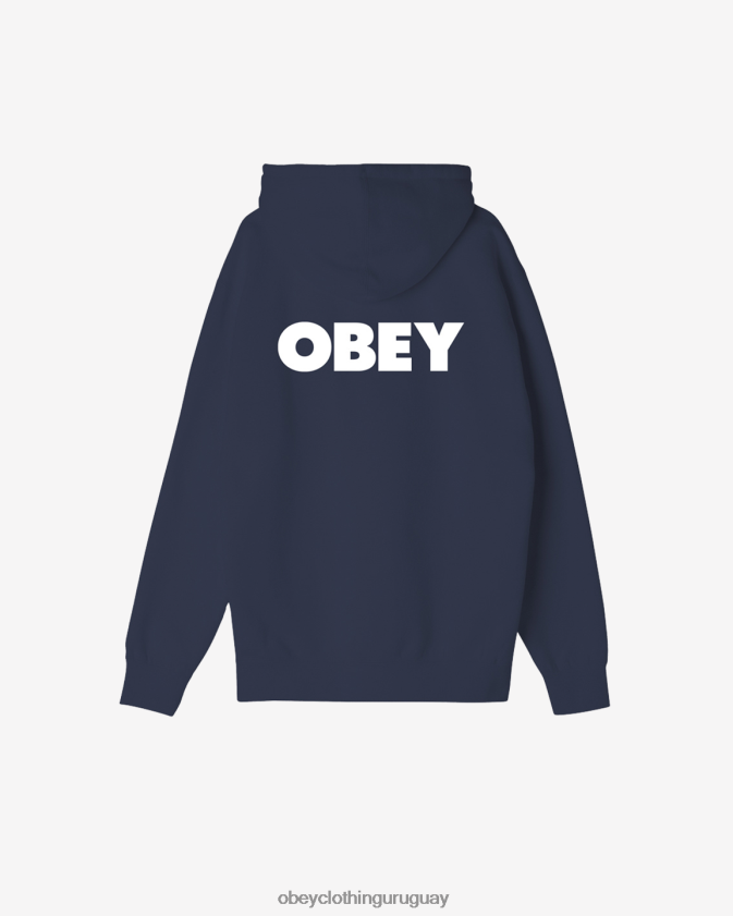 OBEY academia marina hombres capucha premium audaz 28XT8J1016