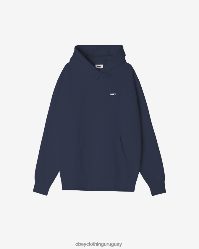 OBEY academia marina hombres capucha premium audaz 28XT8J1016
