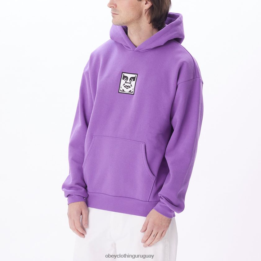 OBEY flor de la pasión hombres Icon capucha extra pesada ii 28XT8J990