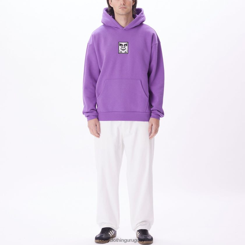 OBEY flor de la pasión hombres Icon capucha extra pesada ii 28XT8J990