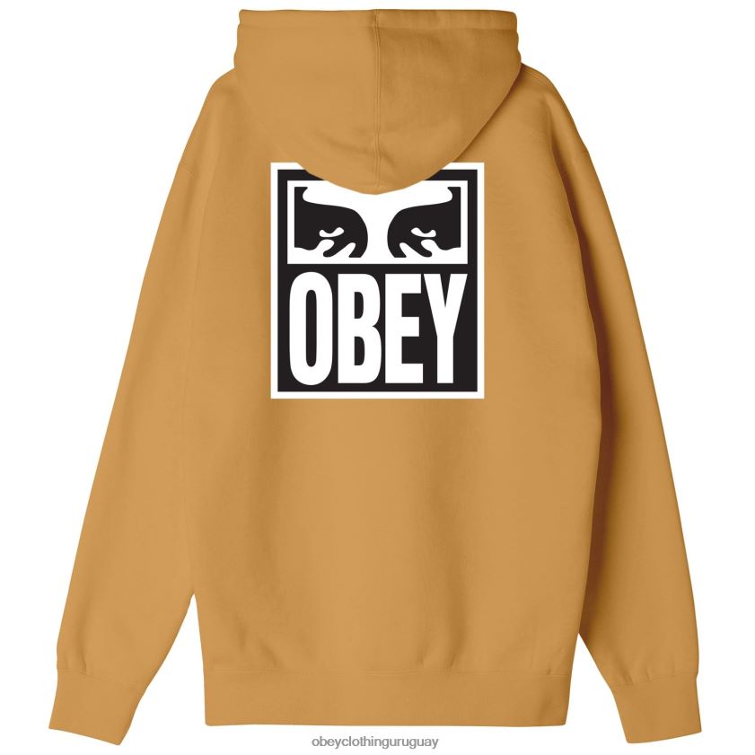OBEY reloj de sol hombres Sudadera con capucha pesada Eyes Icon II 28XT8J1008