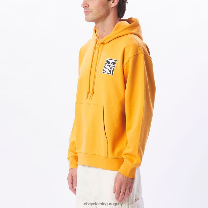 OBEY reloj de sol hombres Sudadera con capucha pesada Eyes Icon II 28XT8J1008