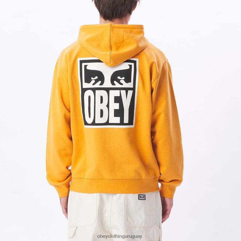 OBEY reloj de sol hombres Sudadera con capucha pesada Eyes Icon II 28XT8J1008