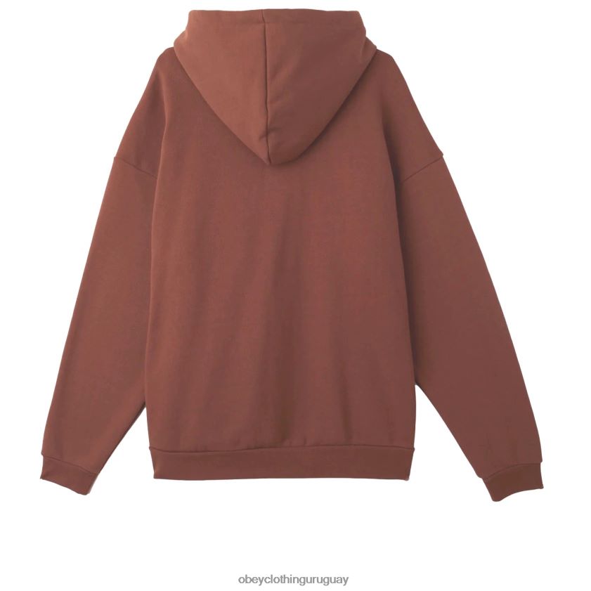 OBEY sepia hombres Icon capucha extra pesada ii 28XT8J991