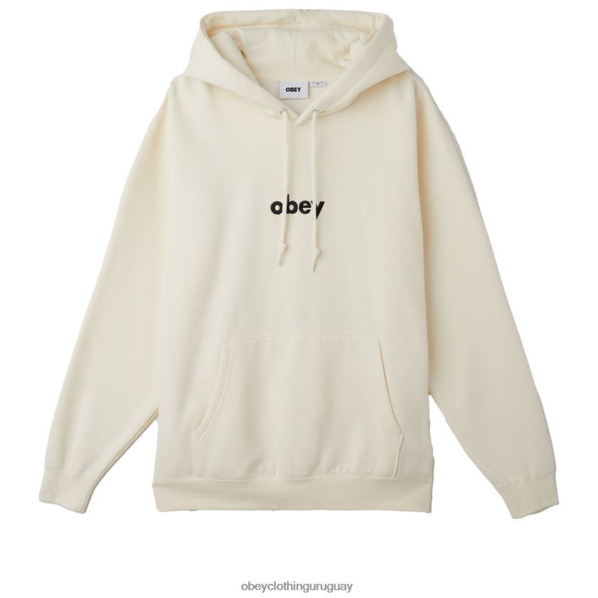OBEY sin blanquear hombres capucha con capucha en minúsculas 28XT8J1013