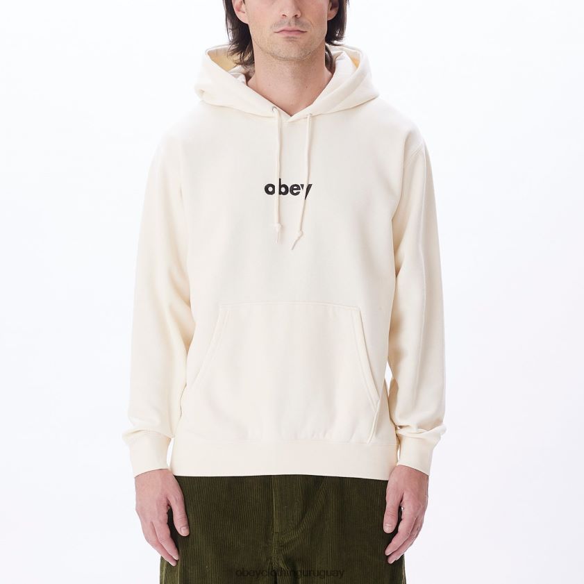 OBEY sin blanquear hombres capucha con capucha en minúsculas 28XT8J1013