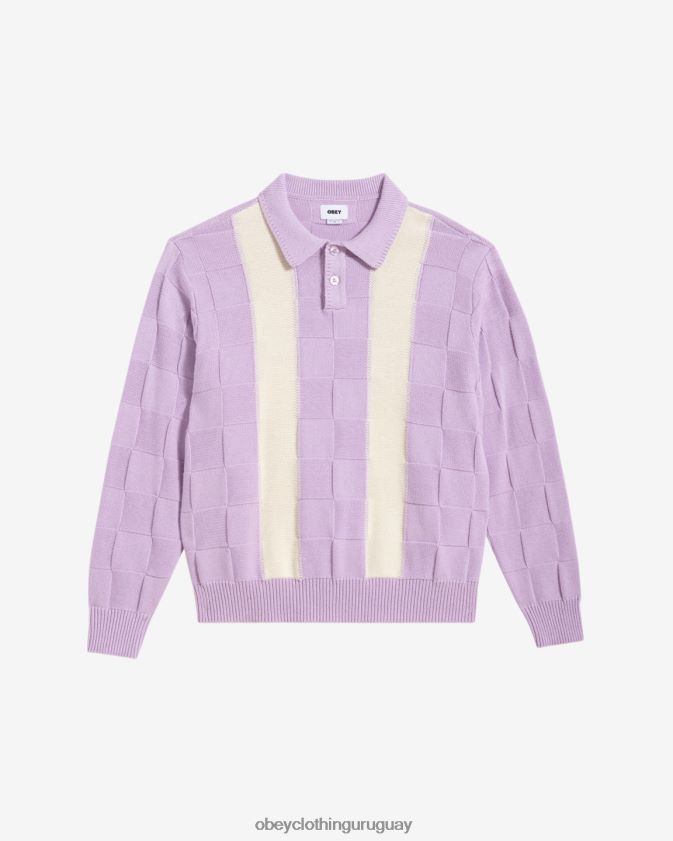 OBEY pétalos de orquídeas múltiples hombres suéter polo albert 28XT8J266