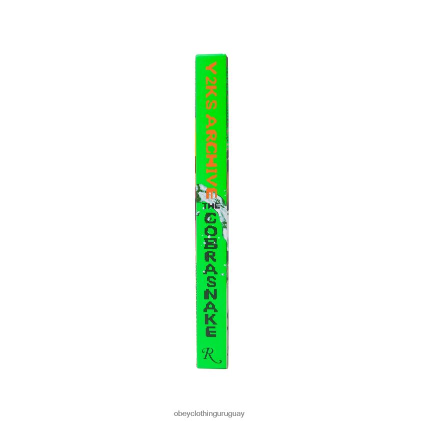 OBEY blanco hombres the cobrasnake: libro de archivo y2k, estampado y paquete de camisetas 28XT8J1059