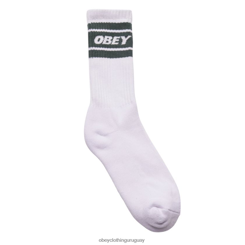 OBEY cedro blanco/oscuro hombres calcetines cooper ii 28XT8J1070