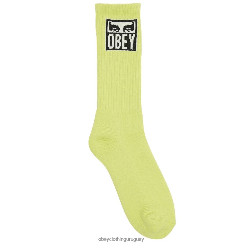 OBEY jugo de apio hombres icono de ojos calcetines 28XT8J1066