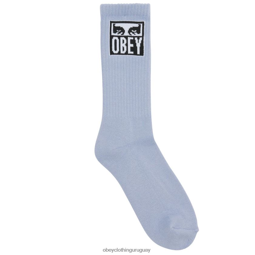 OBEY lavanda digital hombres icono de ojos calcetines 28XT8J1067