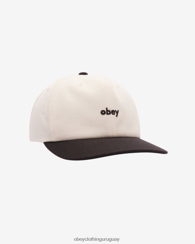 OBEY blanco multicolor hombres ii tono minúsculas 6 paneles 28XT8J456