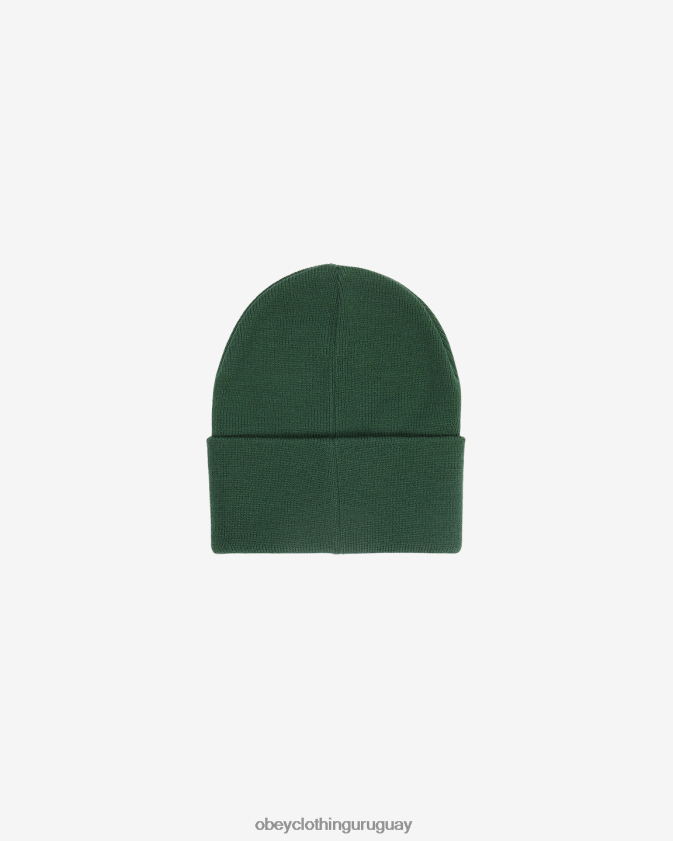 OBEY cedro oscuro hombres gorro con ojos icónicos 28XT8J409