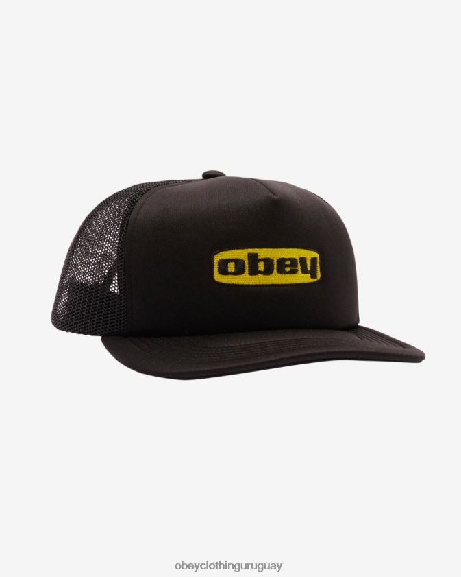 OBEY negro hombres camionero directo 28XT8J476