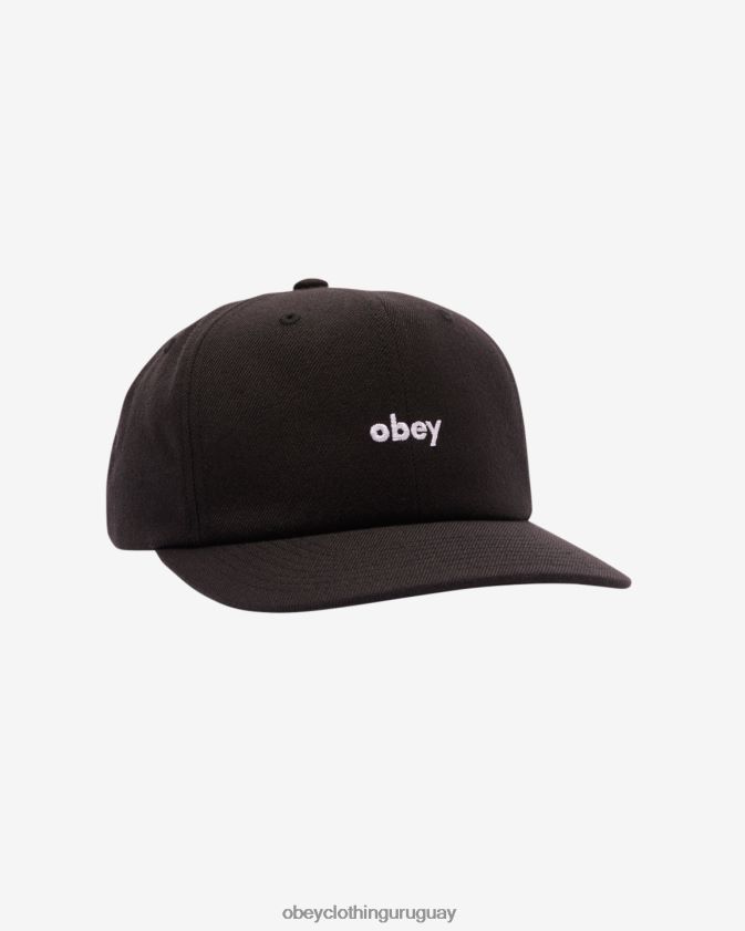 OBEY negro hombres minúsculas 6 paneles 28XT8J463