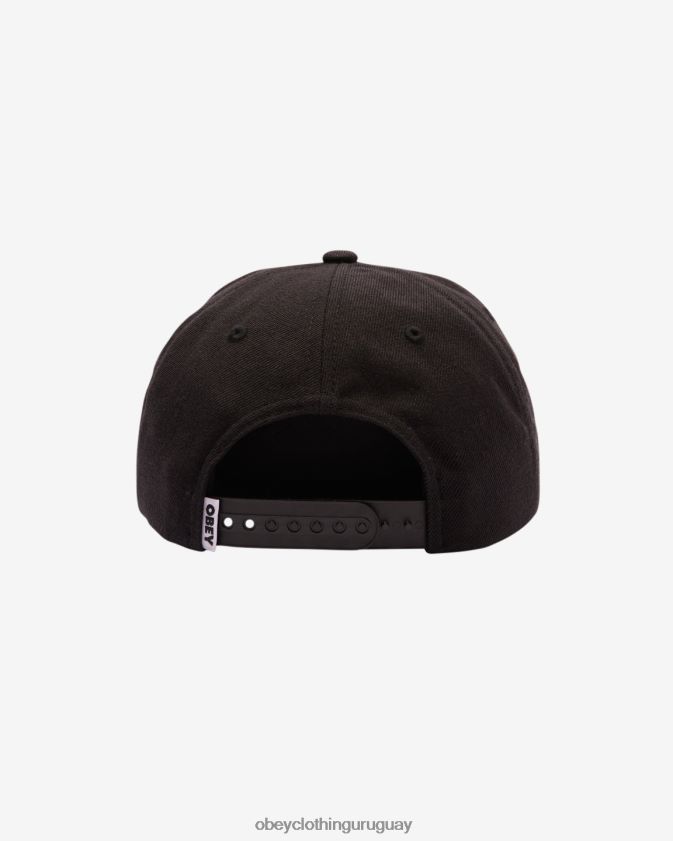 OBEY negro hombres minúsculas 6 paneles 28XT8J463