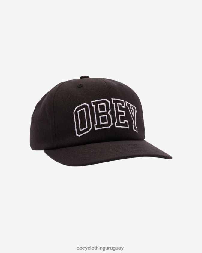 OBEY negro hombres panel de la academia 6 28XT8J457