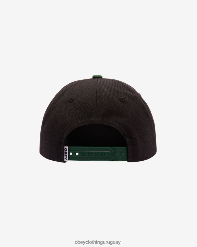 OBEY negro múltiple hombres ii tono minúsculas 6 paneles 28XT8J454