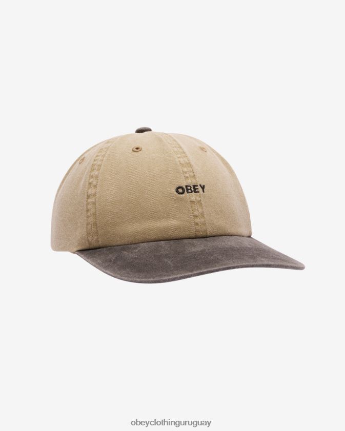 OBEY pigmento caqui multi hombres pigmento ii tono minúsculas 6 paneles 28XT8J412