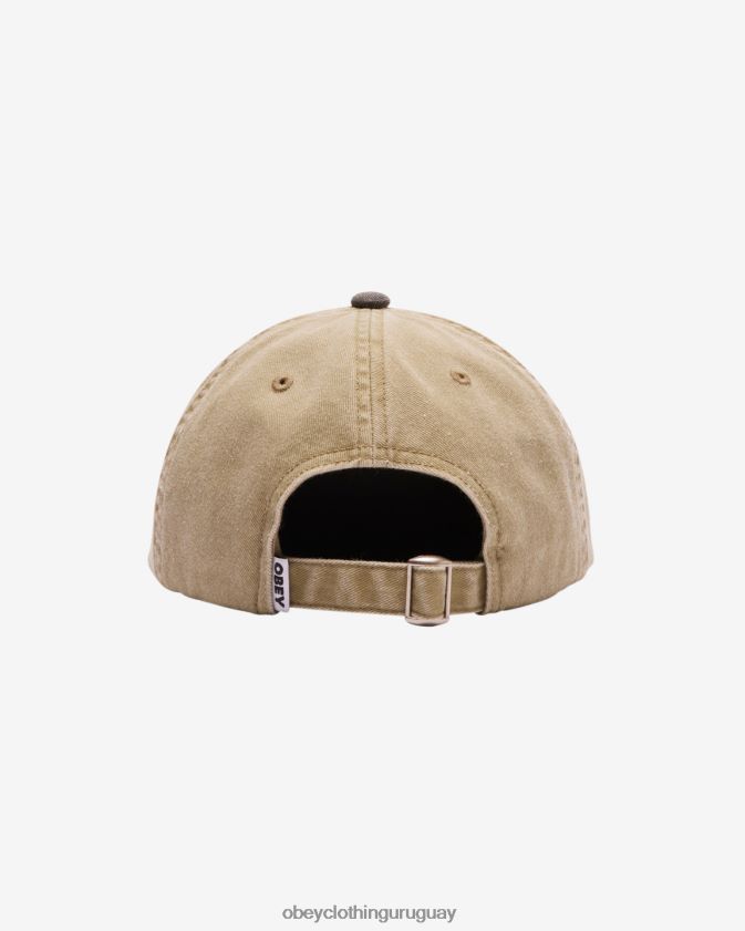 OBEY pigmento caqui multi hombres pigmento ii tono minúsculas 6 paneles 28XT8J412