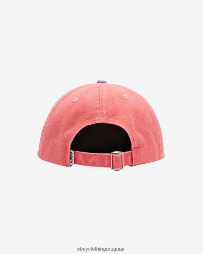 OBEY pigmento coral multi hombres pigmento ii tono minúsculas 6 paneles 28XT8J411