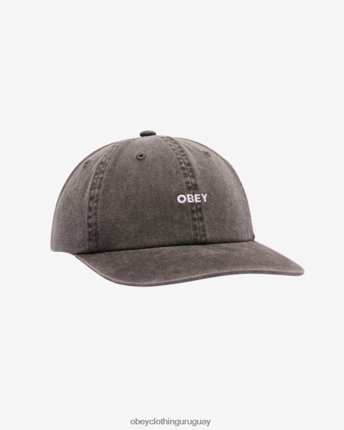 OBEY pigmento negro hombres pigmento minúscula 6 paneles 28XT8J416