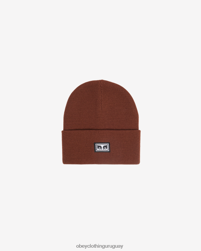 OBEY sepia hombres gorro con ojos icónicos 28XT8J410