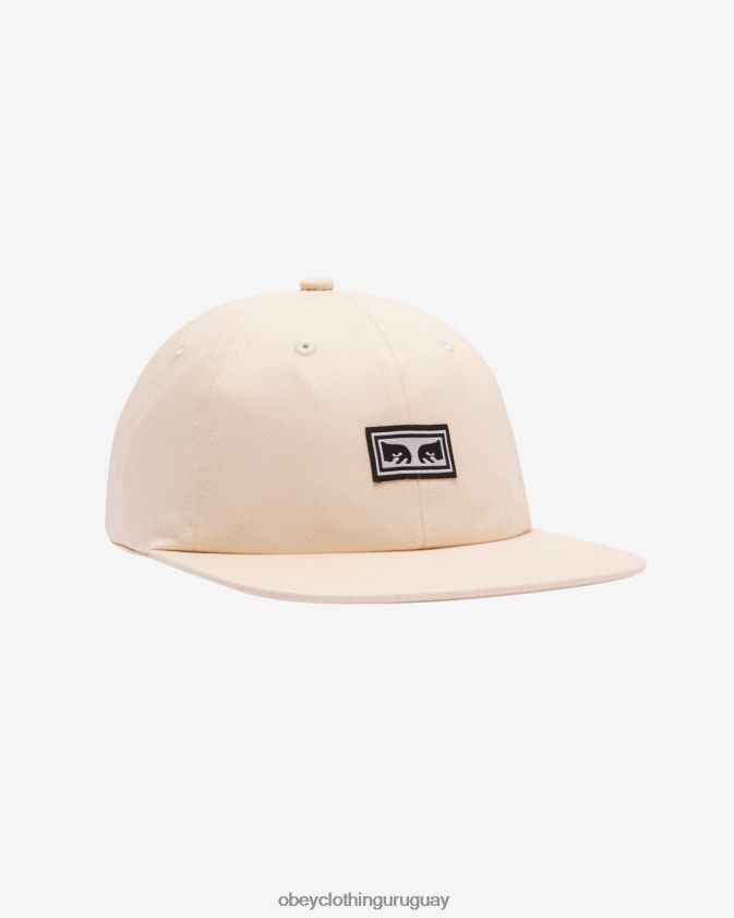 OBEY sin blanquear hombres icono ojos 6 panel ii correa 28XT8J449