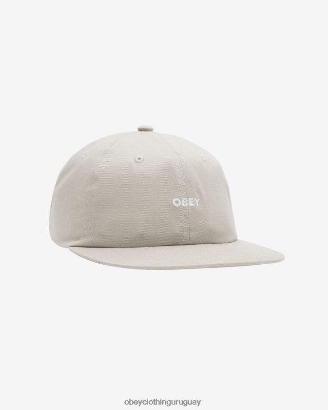 OBEY sin blanquear hombres sarga atrevida de 6 paneles 28XT8J445