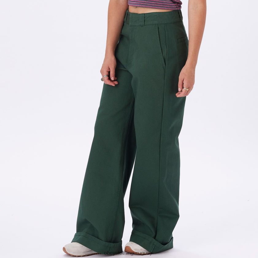OBEY cedro oscuro mujer pantalón de trabajo mila 28XT8J686