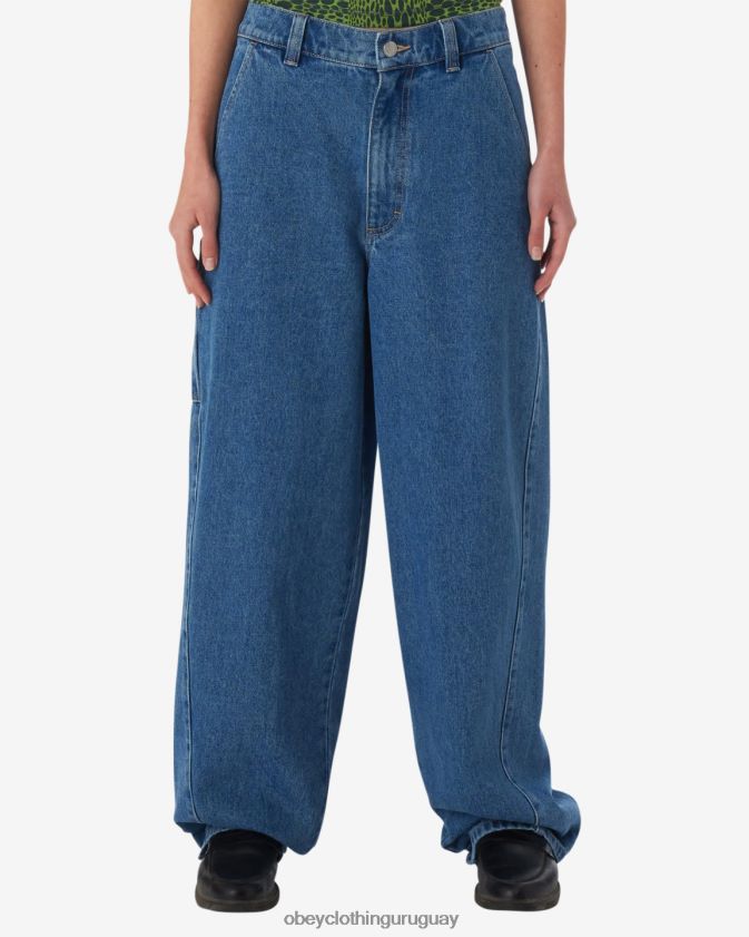 OBEY índigo claro mujer lirio carpintero denim 28XT8J517