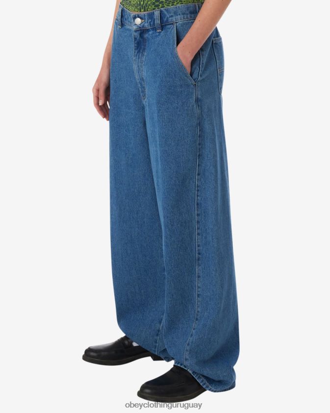OBEY índigo claro mujer lirio carpintero denim 28XT8J517